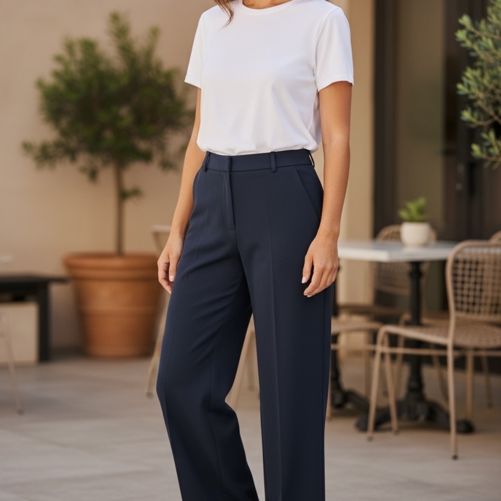 J. Crew Classic Navy Women's Trousers